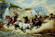 unknow artist Horses 048 Sweden oil painting artist